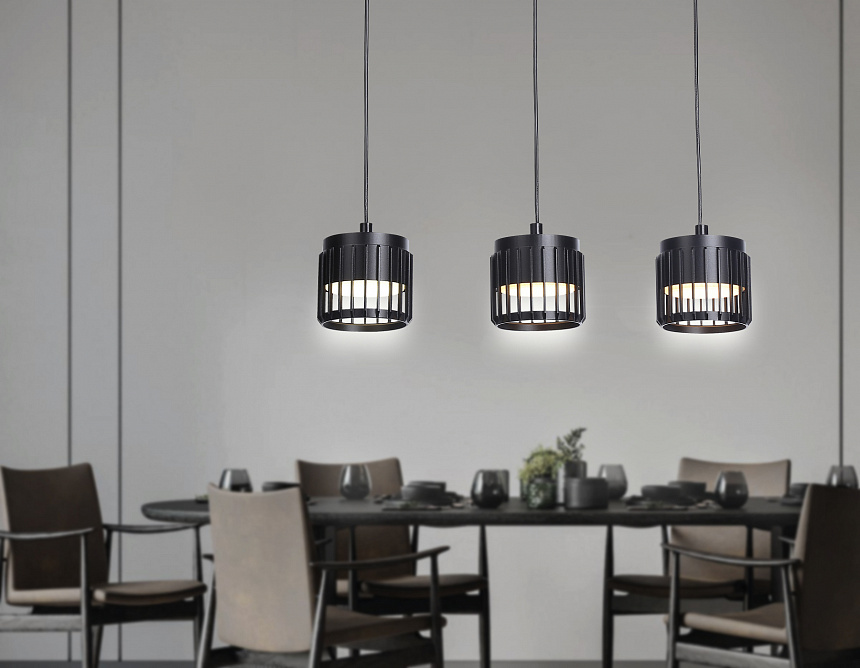 TN71175/3 BK черный GX53/3 400*100*1080