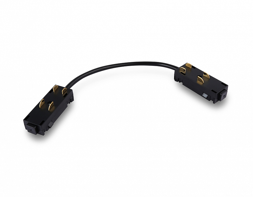 GL1110 BK черный коннектор питания гибкий для шинопровода Magnetic 220V 250*28.5*18