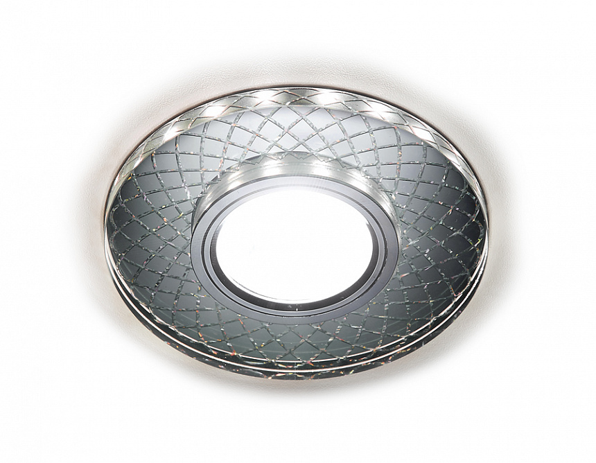 S173 CL/CH хром/прозрачный MR16+3W(LED WHITE)