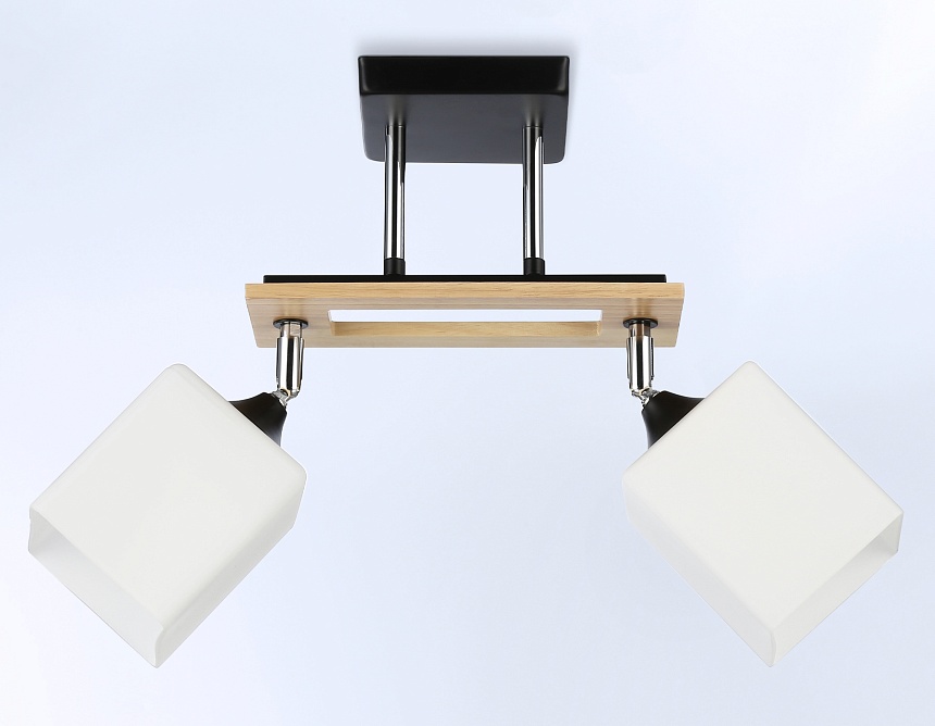 TR9503/2 BK/CH/FR черный/хром/белый матовый E27/2 max 40W 510*100*270