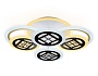 FA2951/6 WH белый 4200K/3000K+6400K/6400K+3000K 125W 550*405*150 (ПДУ ИК)
