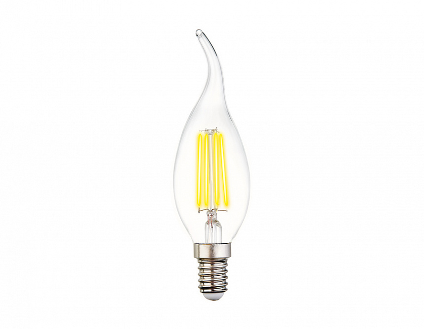 Лампа Filament LED C37L-F 6W E14 4200K (60W)