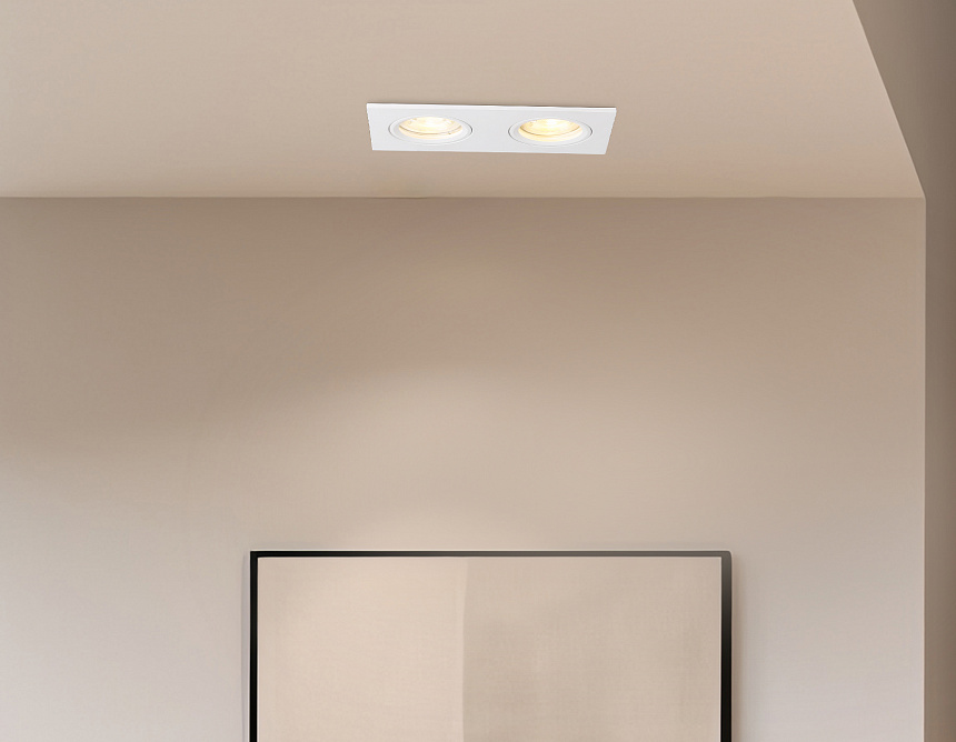 TN102460/2  WH белый GU5.3 160*81*28