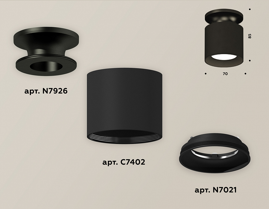 XS7402063 SBK/PBK черный песок/черный полированный MR16 GU5.3 (N7926, C7402, N7021) XS7402063 SBK/PBK черный песок/черный полированный MR16 GU5.3 (N7926, C7402, N7021)