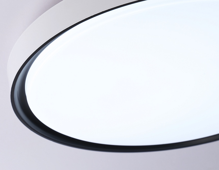 FZ1247 WH/BK белый/черный IP54 20W 5000K D300*60 (Без ПДУ)