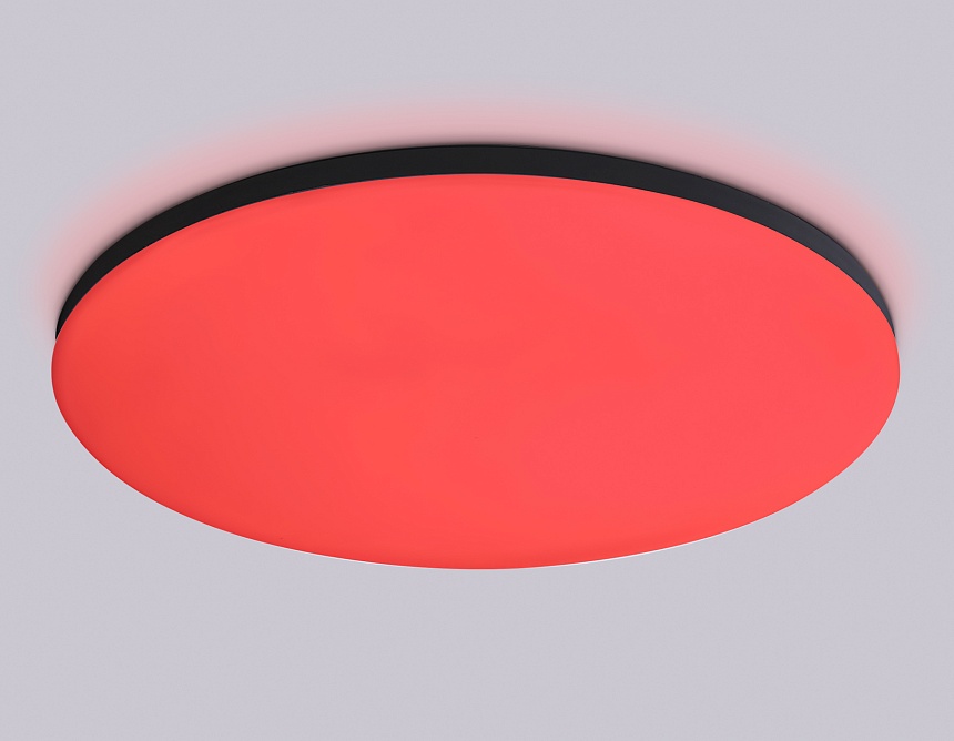 FZ2006 BK черный IP54 30W 3000K-6500K+RGB Wi-Fi Алиса/Tuya/Smart Home/Alexa D450*60 (ПДУ ИК)