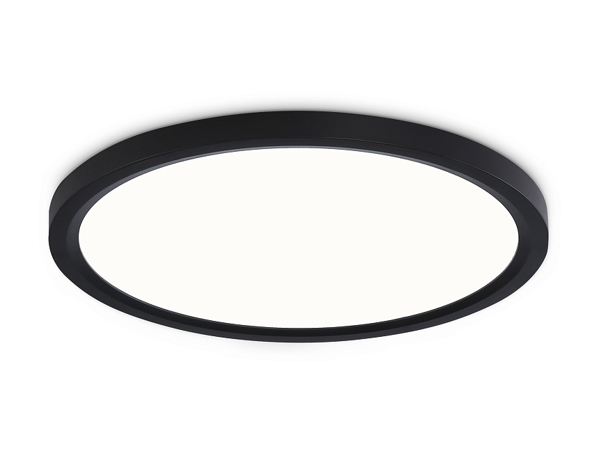 FZ1906 BK черный IP54 26W 3000K-6500K CCT-переключатель D370*25 (Без ПДУ)