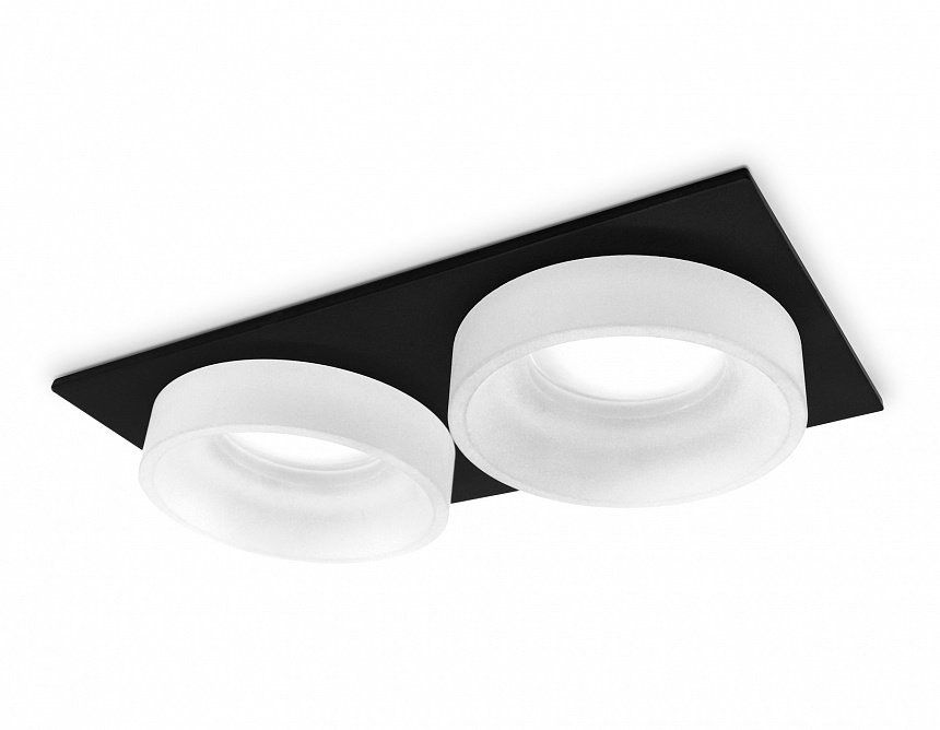 TN1319/2 SBK/FR черный песок/белый матовый GU5.3 182*92*45