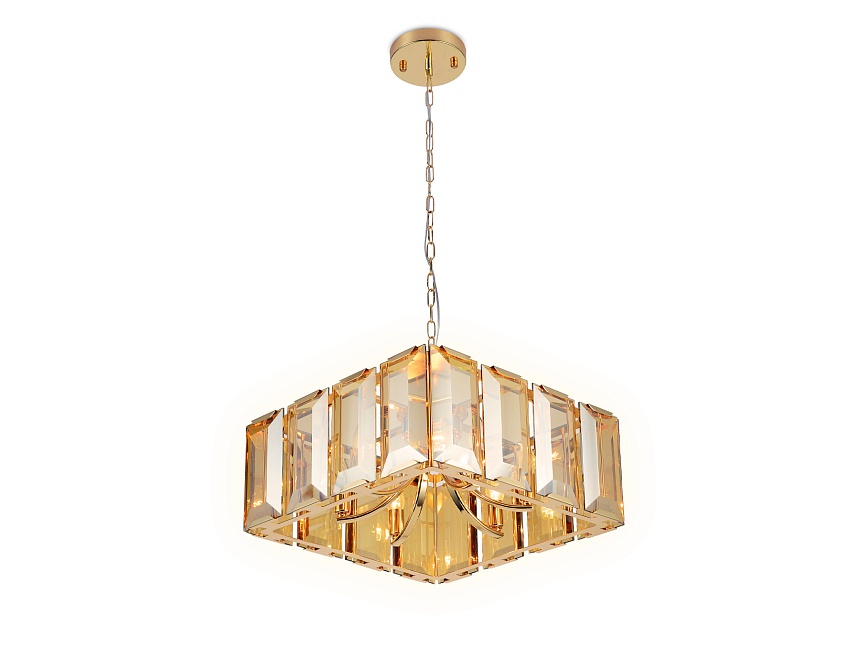 TR5149 GD/TI золото/янтарь E14/6 max 40W 500*500*1000