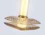LH31001 BS/TI латунь/янтарь 10W 3000K 150*150*240