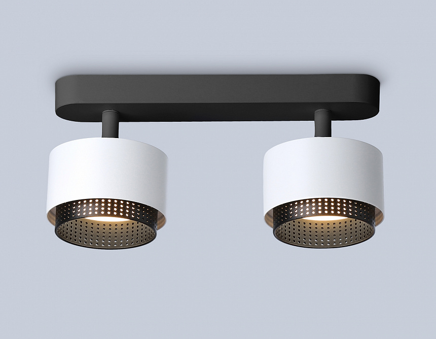 TN71285/2 WH/BK белый/черный GX53/2 max 12W 270*95*137