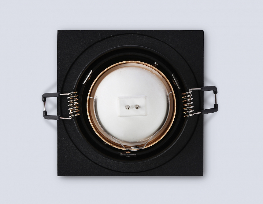 TN102829 BK/GD черный/золото GU5.3 92*92*50