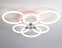 FA3844/3+3 WH белый 102W 3000K-6400K+RGB D670*115 (ПДУ РАДИО 2.4G)