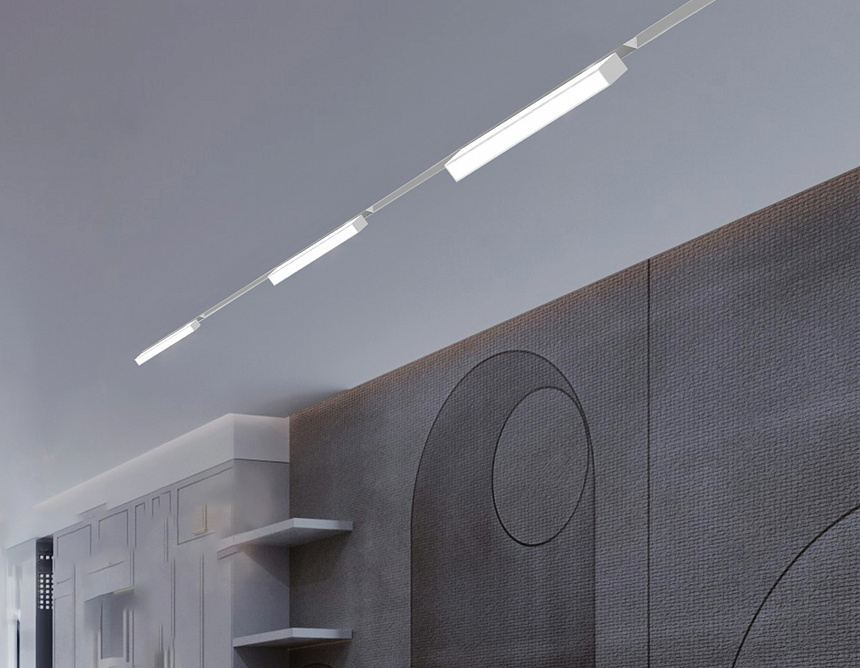 GL1331 WH белый IP20 18W 3000K-6400K 220V 120° 342*25*112 (Без ПДУ)