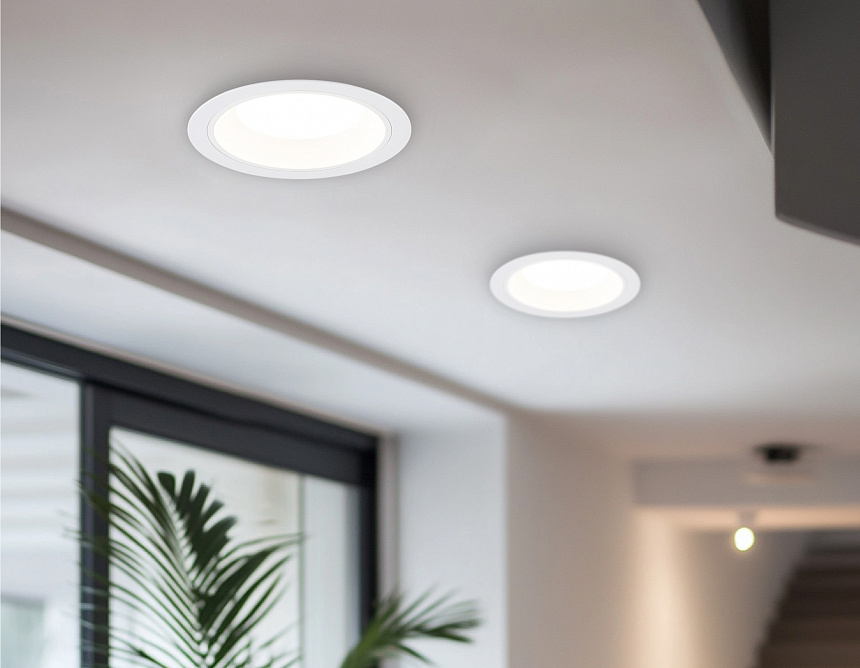 TN52335 SWH/GWH белый песок/белый глянец GX53 max 12W D115*25