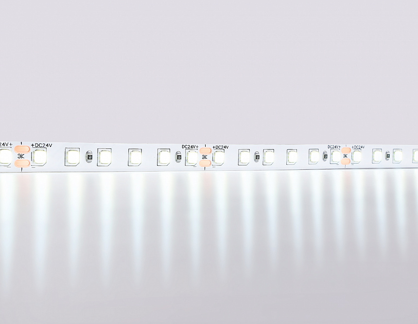 GS3103 2835 120Led/ 10W m/ 24V IP20 6500K/ 5000*8*1.2mm (2 конт.) GS3103 2835 120Led/ 10W m/ 24V IP20 6500K/ 5000*8*1.2mm (2 конт.)