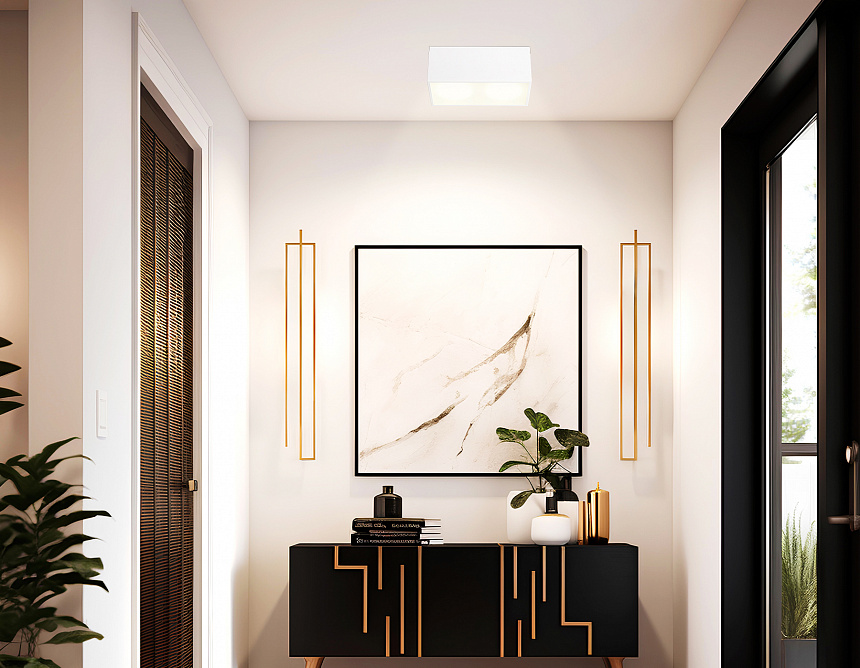 TN6534/2 WH белый IP44 GX53/2 200*100*80