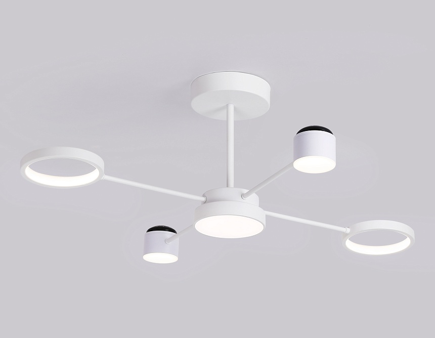 FL51631/4+1 WH белый 3000K-6400K 48W 910*745*300 (ПДУ ИК)