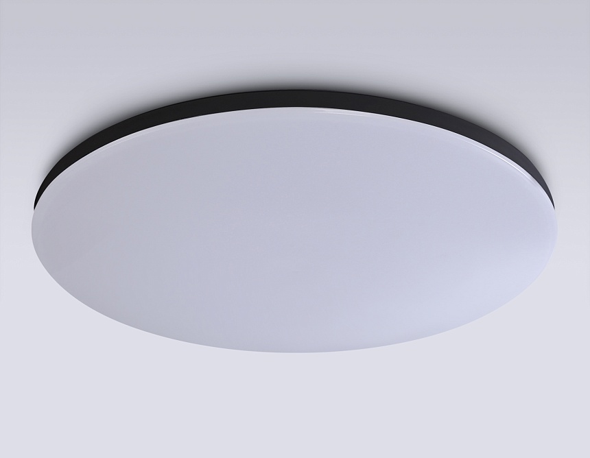 FZ2006 BK черный IP54 30W 3000K-6500K+RGB Wi-Fi Алиса/Tuya/Smart Home/Alexa D450*60 (ПДУ ИК)