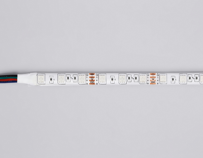 GS2302 5050 60Led/ 14.4W m/ 12V IP65 RGB/ 5000*10*2.87mm (4 конт.) GS2302 5050 60Led/ 14.4W m/ 12V IP65 RGB/ 5000*10*2.87mm (4 конт.)
