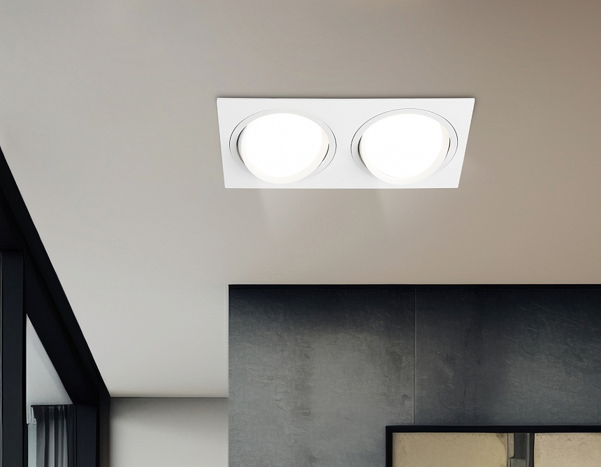 TN51919/2 WH белый GX53 max 12W 220*115*23