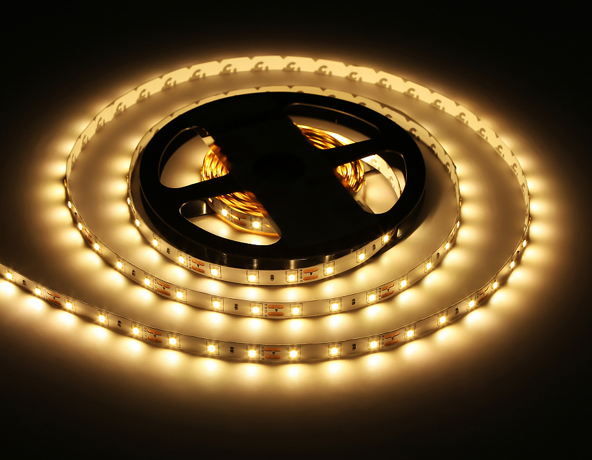 GS1001 2835 60Led/ 4.8W m/ 12V IP20 3000K/ 5000*8*1.2mm (2 конт.) GS1001 2835 60Led/ 4.8W m/ 12V IP20 3000K/ 5000*8*1.2mm (2 конт.)