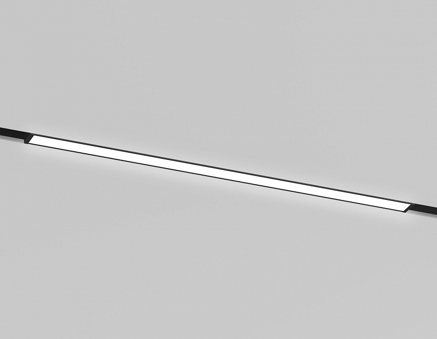 GL2320 BK черный IP20 10W 3CCT 3000/4200/6400K 48V 200*10*37