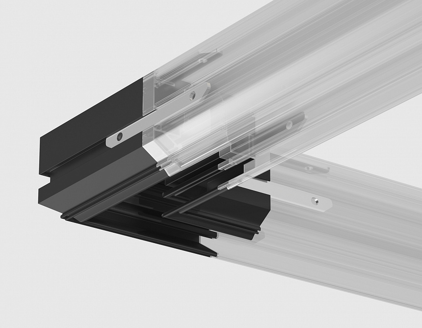 GL1049 BK черный 220V 90*90