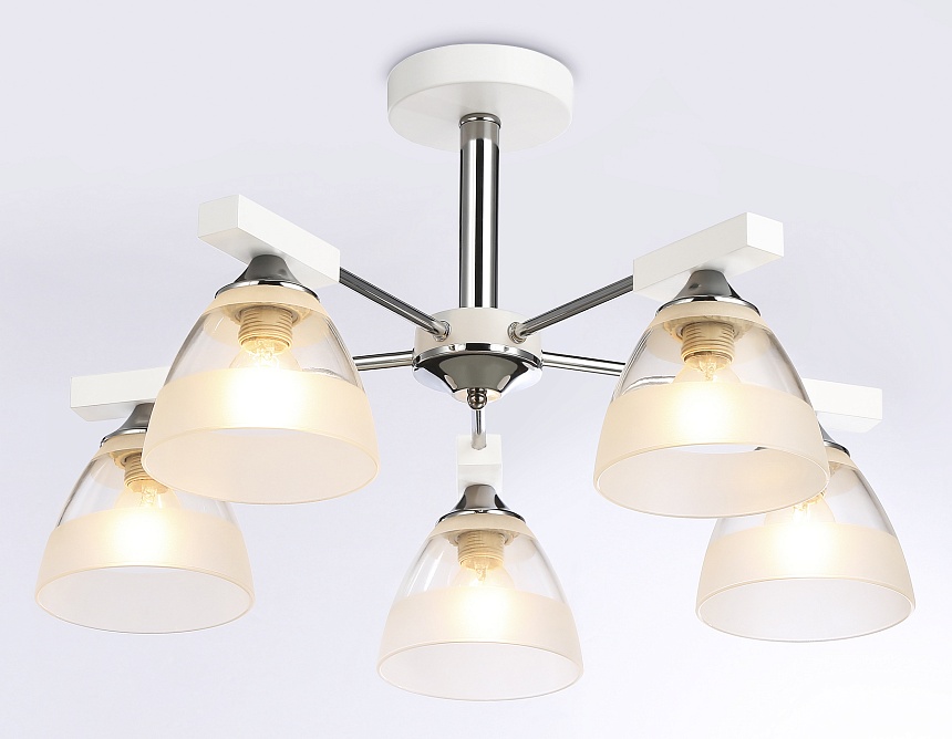 TR9093/5 WH/CH белый/хром E27*3 max 40W D570*270