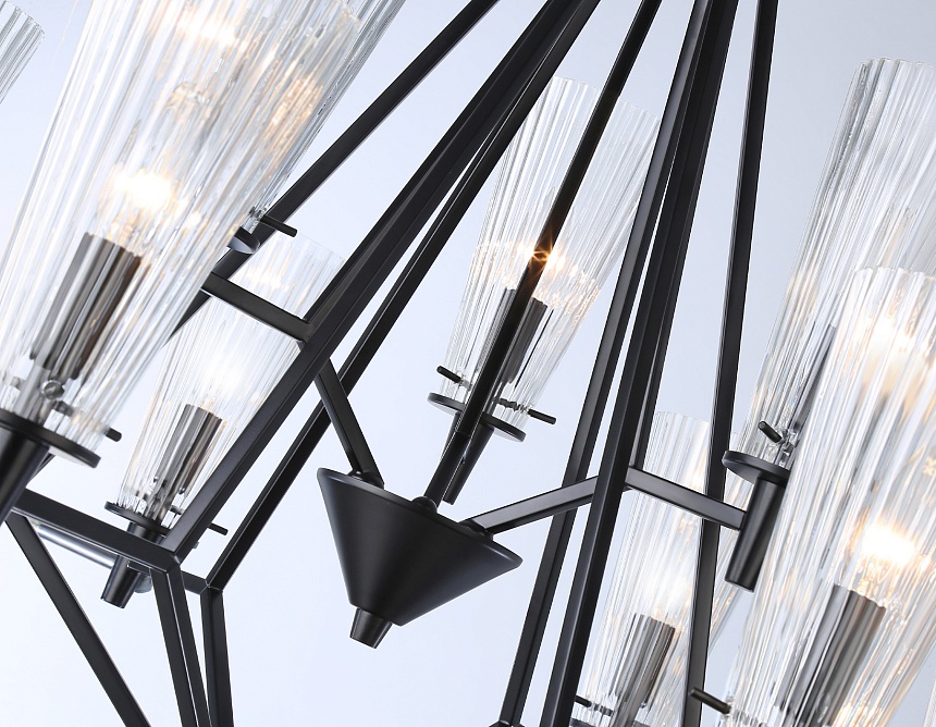 TR3238/6+3 BK черный E14/9 max 40W D730*720