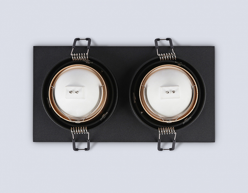 TN102833/2 BK/GD черный/золото GU5.3/2 178*93*50