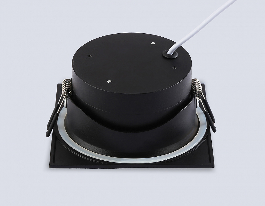 TN6657 BK черный IP44 GX53 110*110*48