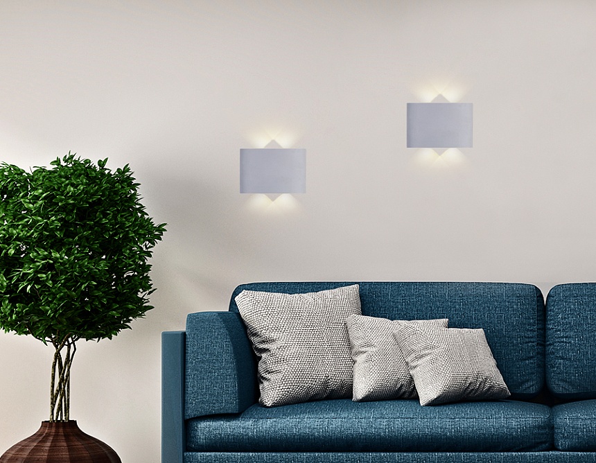 FW142 WH/S белый/песок LED 3000K 4W 120*80*40 FW142 WH/S белый/песок LED 3000K 4W 120*80*40