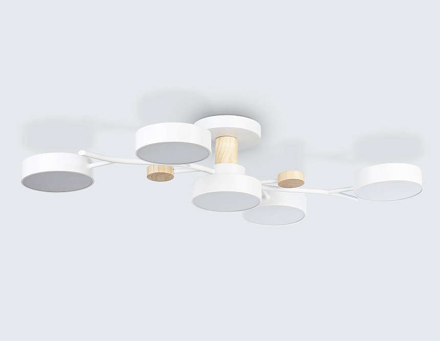 FL4834/5 WH белый 3000K-6400K 70W 830*400*160 (ПДУ ИК)