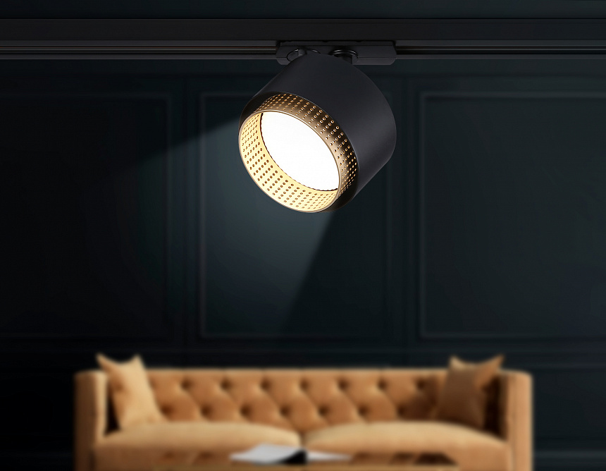 GL5381 BK/GD черный/золото GX53 max 12W D95*130