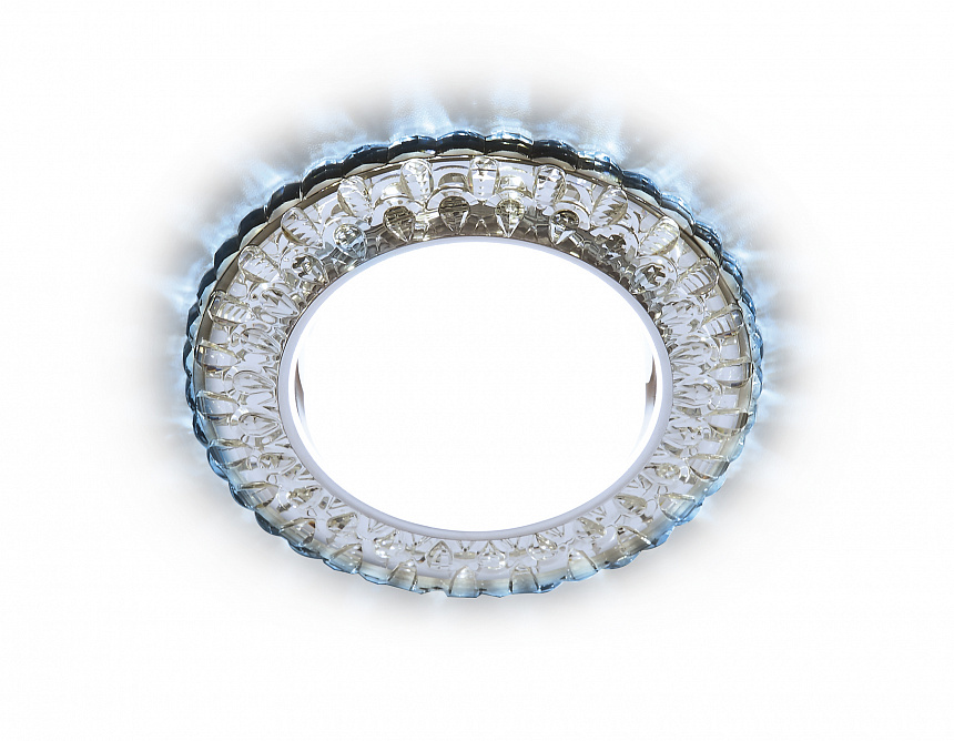 G315 CL/CLD хром/прозрачный GX53+3W(LED COLD)