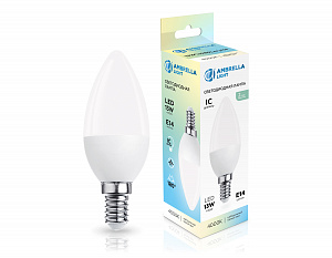 371314 LED C37 13W IC E14 4000K 175-265V