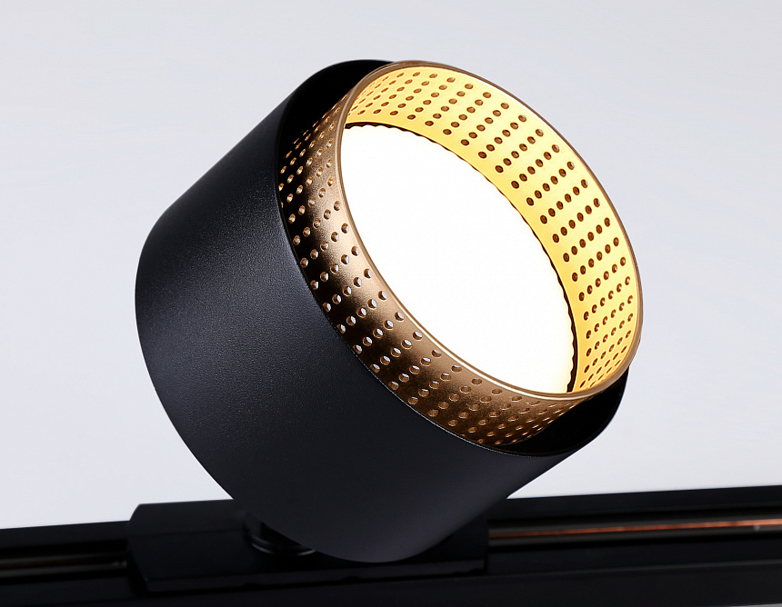 GL5381 BK/GD черный/золото GX53 max 12W D95*130