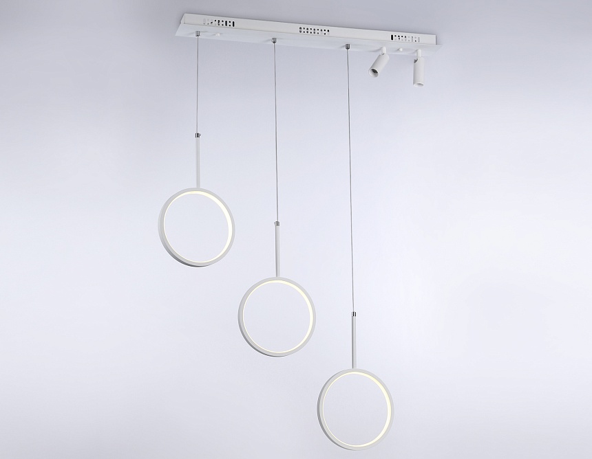 FL5277/3+2 WH белый 59W 3000K/4200K/6400K+4200K 800*200*1200 (ПДУ ИК)