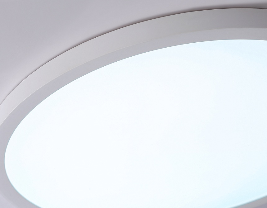 FZ1955 WH белый IP54 26W 5000K D370*15 (Без ПДУ)