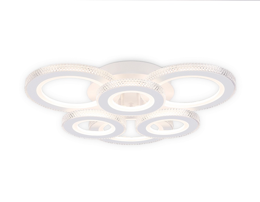 FA8872/3+3 WH белый 3000K-6400K 63W 550*510*125 (ПДУ ИК) FA8872/3+3 WH белый 3000K-6400K 63W 550*510*125 (ПДУ ИК)