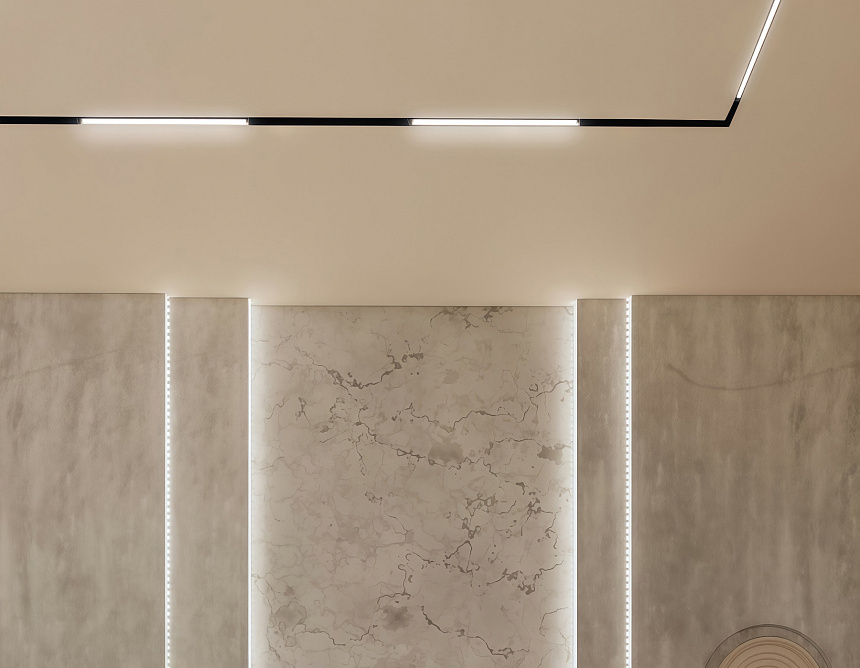 GL1292 BK черный IP20 24W 3000K-6400K 220V 120° 562*25*42 (Без ПДУ)