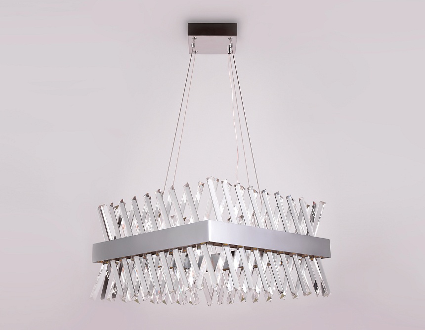 TR5315 CH/CL хром/прозрачный 144W 500*500*750 (Без ПДУ)