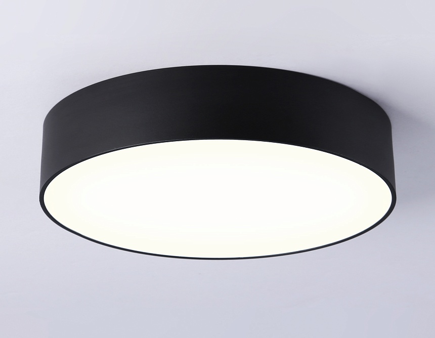 FV5521 BK черный LED 26W 3000K D220*58 (Без ПДУ) FV5521 BK черный LED 26W 3000K D220*58 (Без ПДУ)