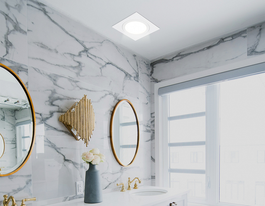 TN6607 WH белый IP44 GX53 max 15W 110*110*23