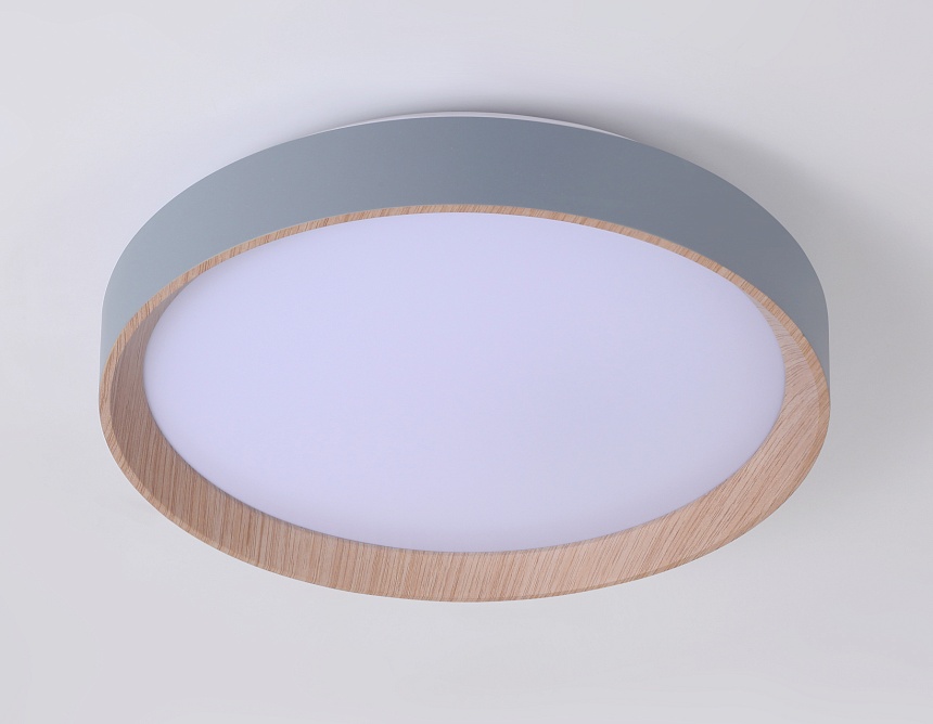 FZ1320 GR/LWD серый/светлое дерево IP20 41W D390*70 (ПДУ ИК)