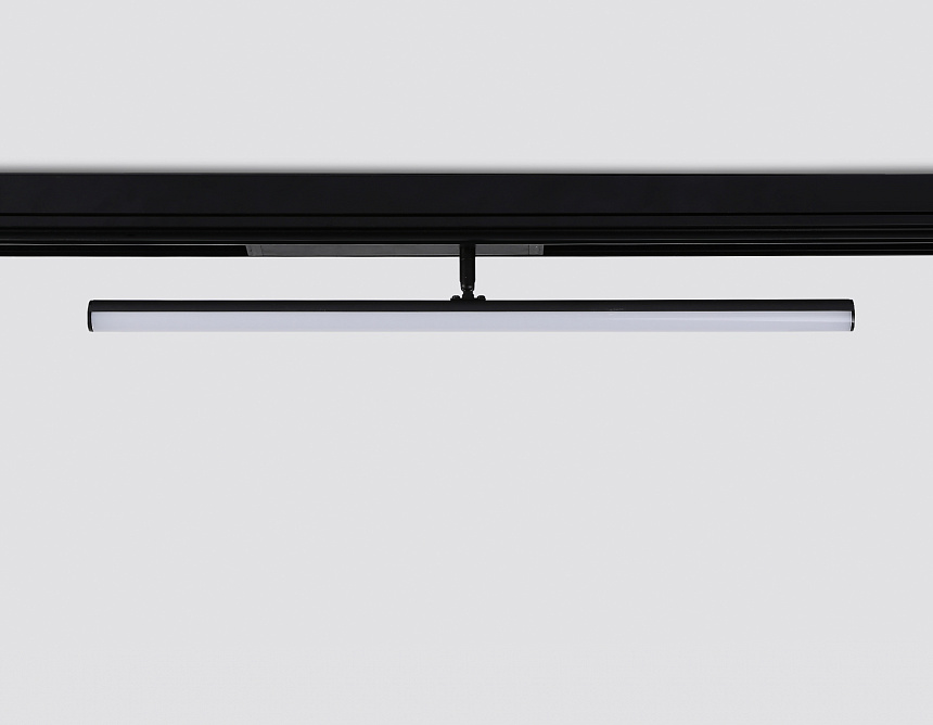 GL1361 BK черный IP20 12W 3000K-6400K 220V 120° 608*25*110 (Без ПДУ)