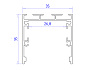 GP2550WH белый 2000*35*35