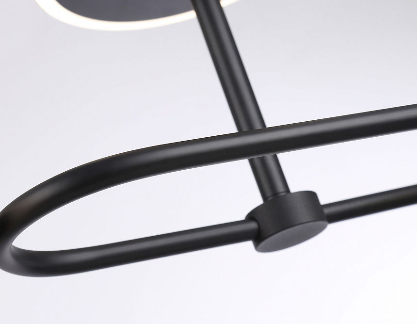 FL66223/3 BK черный 29W 3000K-6400K+G9/2 630*230*240 (ПДУ ИК)