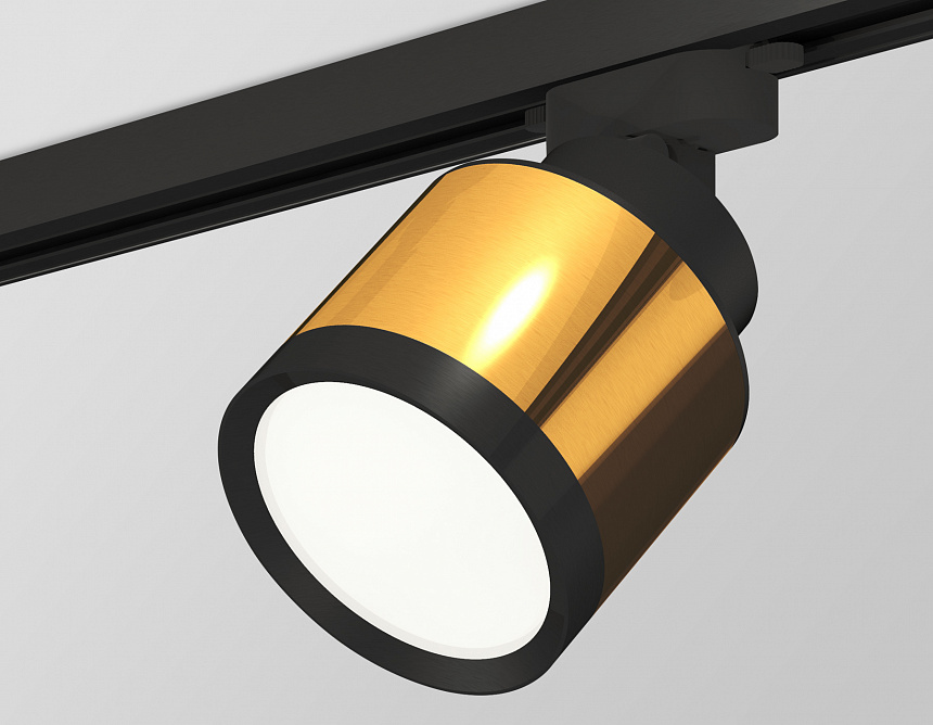 XT8121001 PYG/SBK/PBK золото желтое полированное/черный песок/черный полированный GX53